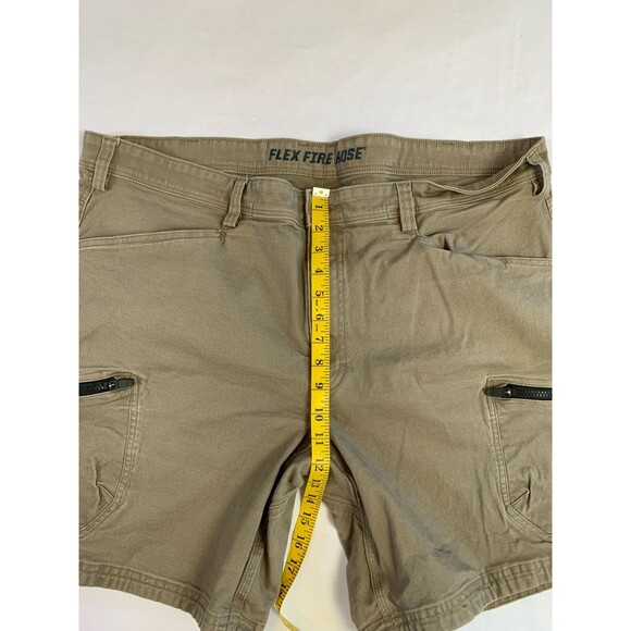 Duluth Trading Flex Fire Hose Shorts Mens 46 Brown Cargo Workwear - Picture 6 of 7